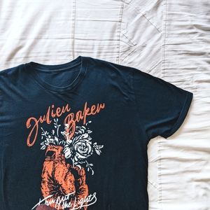 Julien Baker Turn Out The Lights Merch Crew Neck Graphic Tee
